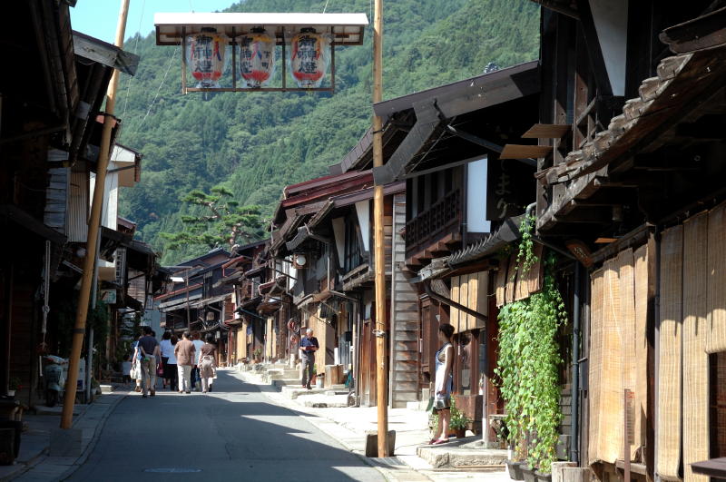奈良井宿・下町の風景