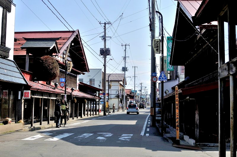 黒石市中町（青森県・商家町）