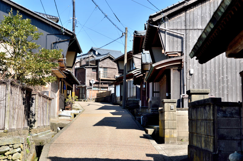 「見返り橋」付近(地蔵坂)の風景