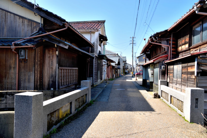 「思案橋」付近の風景