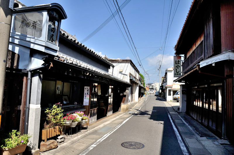 御坊横町通り・有田屋周辺の風景