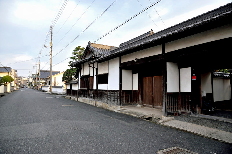 津山・田町地区の町並み