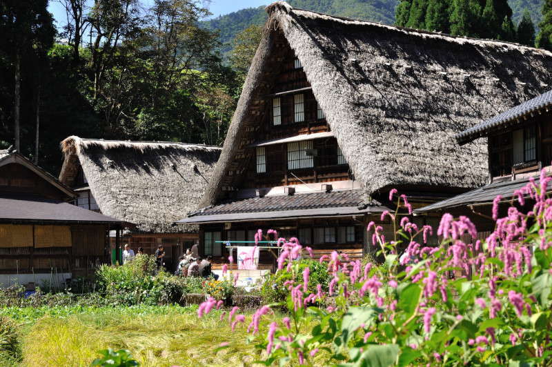 南栃市菅沼（富山県・山村集落）