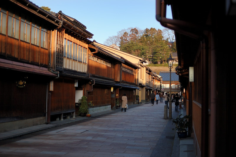 金沢市ひがし茶屋街（石川県・茶屋町）