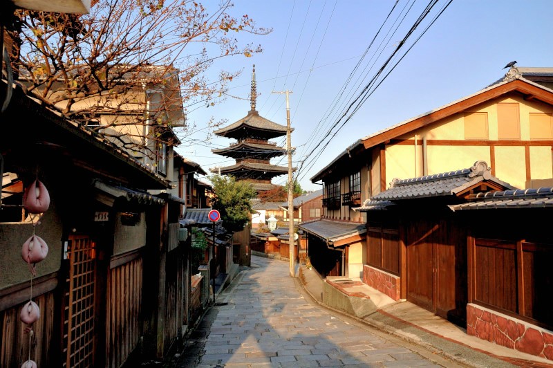 京都市産寧坂（京都府・門前町）